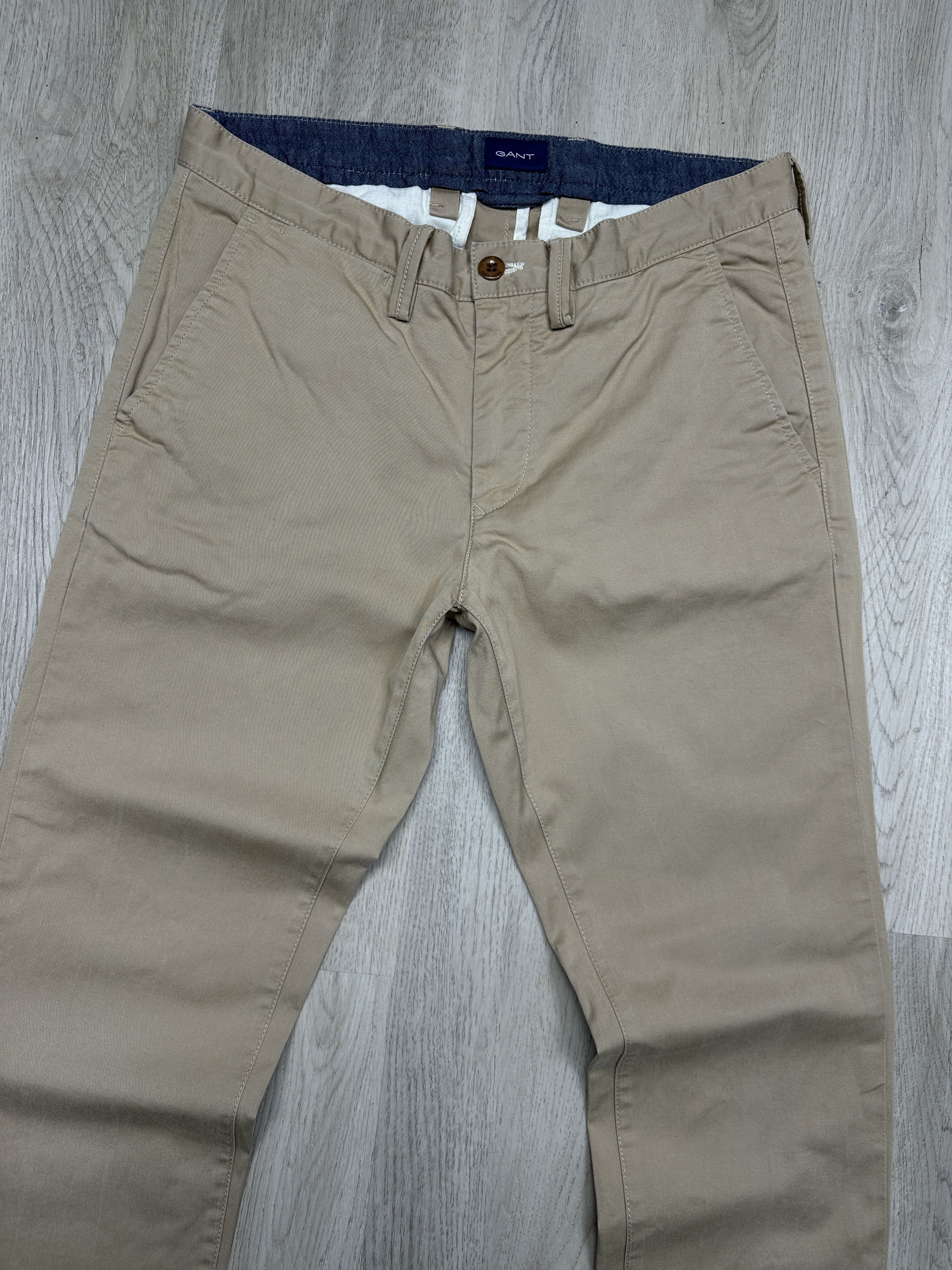 Gant Gant Mens Chino Pants Trousers Size US 32 / EU 48 - 2 Thumbnail