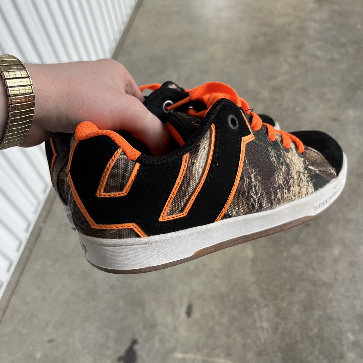 DC × World Industries CRAZY Y2K world industries REALISTIC CAMO SKATE SHOE DC Size US 7 / IT 37 - 2 Thumbnail