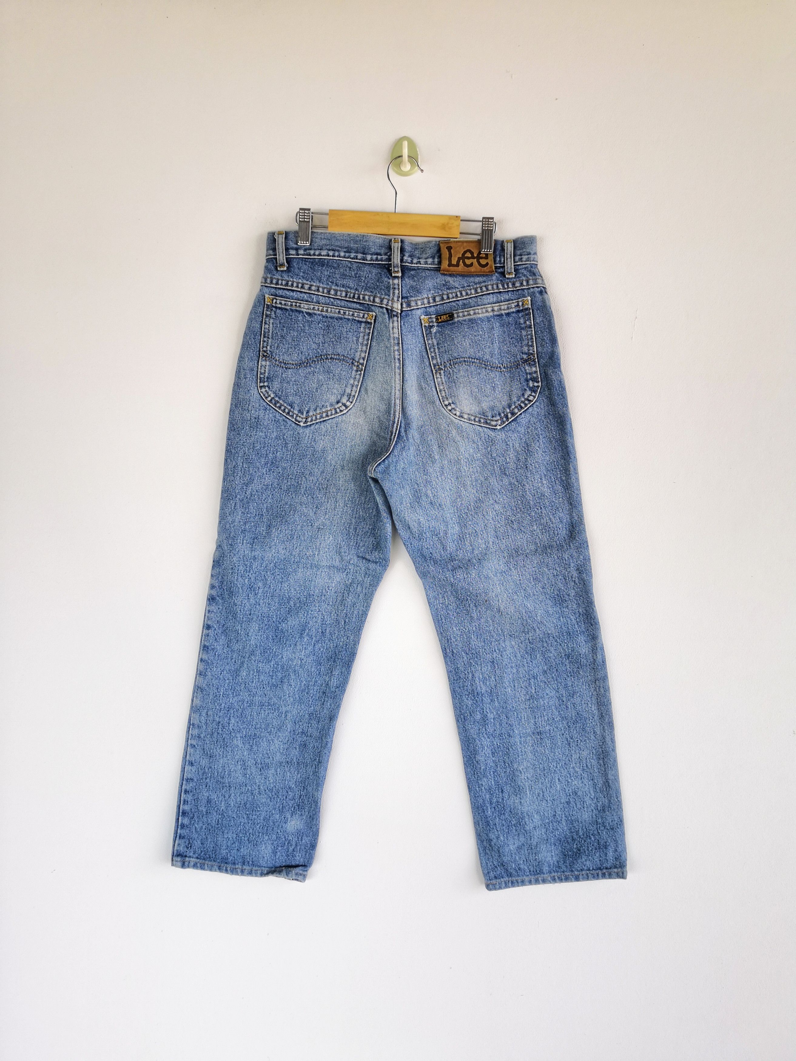 Lee Vintage Lee Rider Denim Rusty Lee Sun Faded Jeans Size 28" / US 6 / IT 42 - 2 Thumbnail
