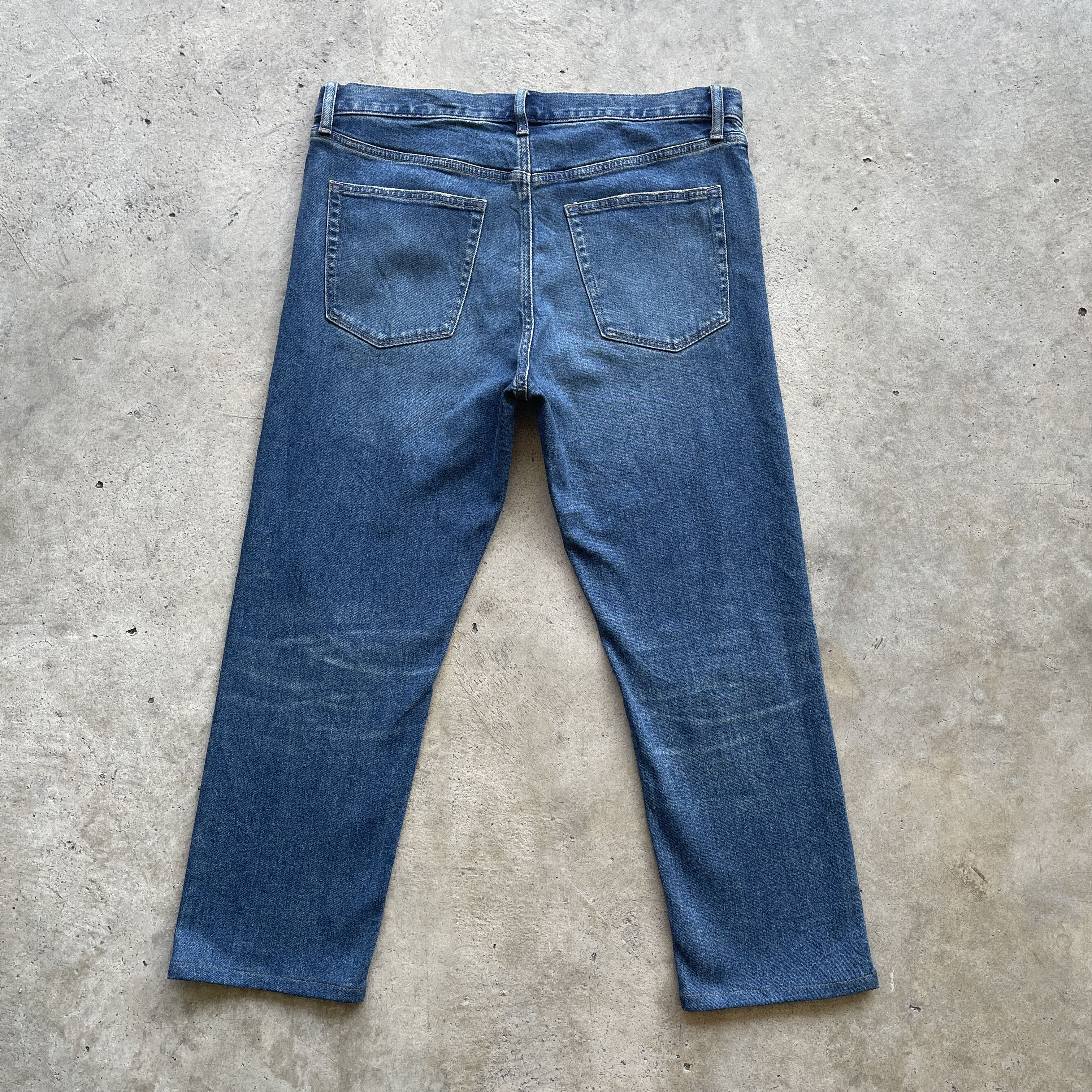 Japanese Brand Vintage Distressed Japanese Faded Jeans Denim Pants W34 Size US 34 / EU 50 - 11 Thumbnail