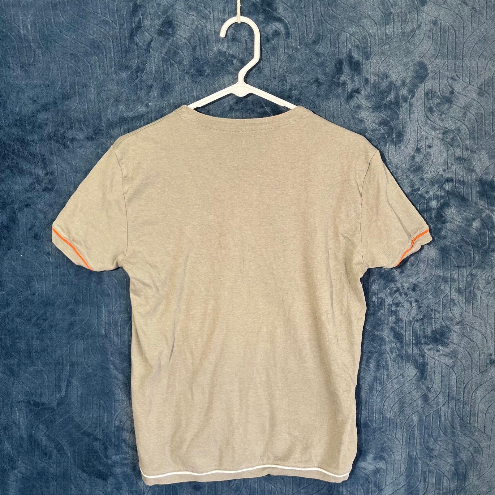 Armani Exchange ARMANI EXCHANGE Gray 1/4 Zip Casual T-Shirt Mens Size Small Size US S / EU 44-46 / 1 - 3 Thumbnail