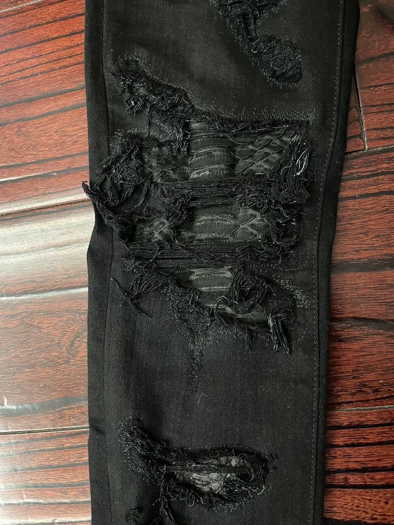 Amiri Amiri Snakeskin jeans 2502-Nextarrow Size US 31 - 4 Thumbnail