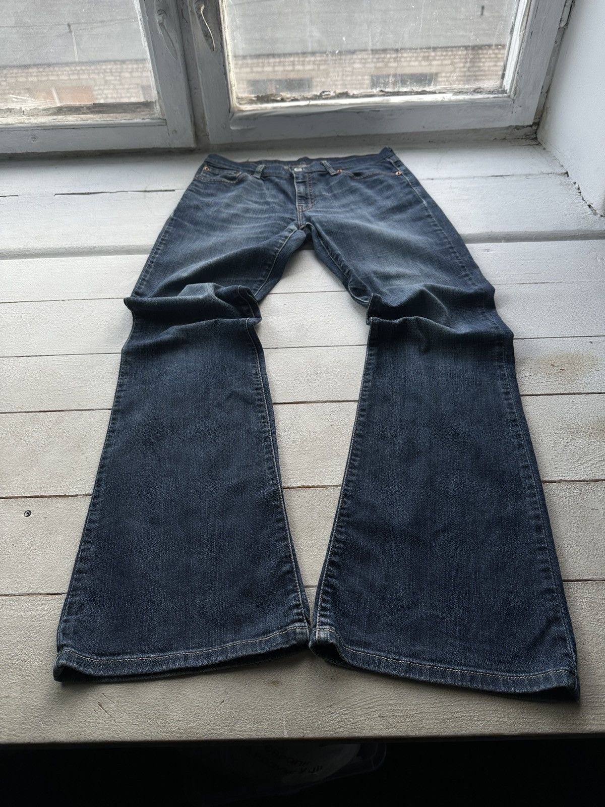 Levi's BOOTCUT🚨Vintage 90s Levis Jeans 528 84 Light Wash Denim Size 29" - 1 Thumbnail