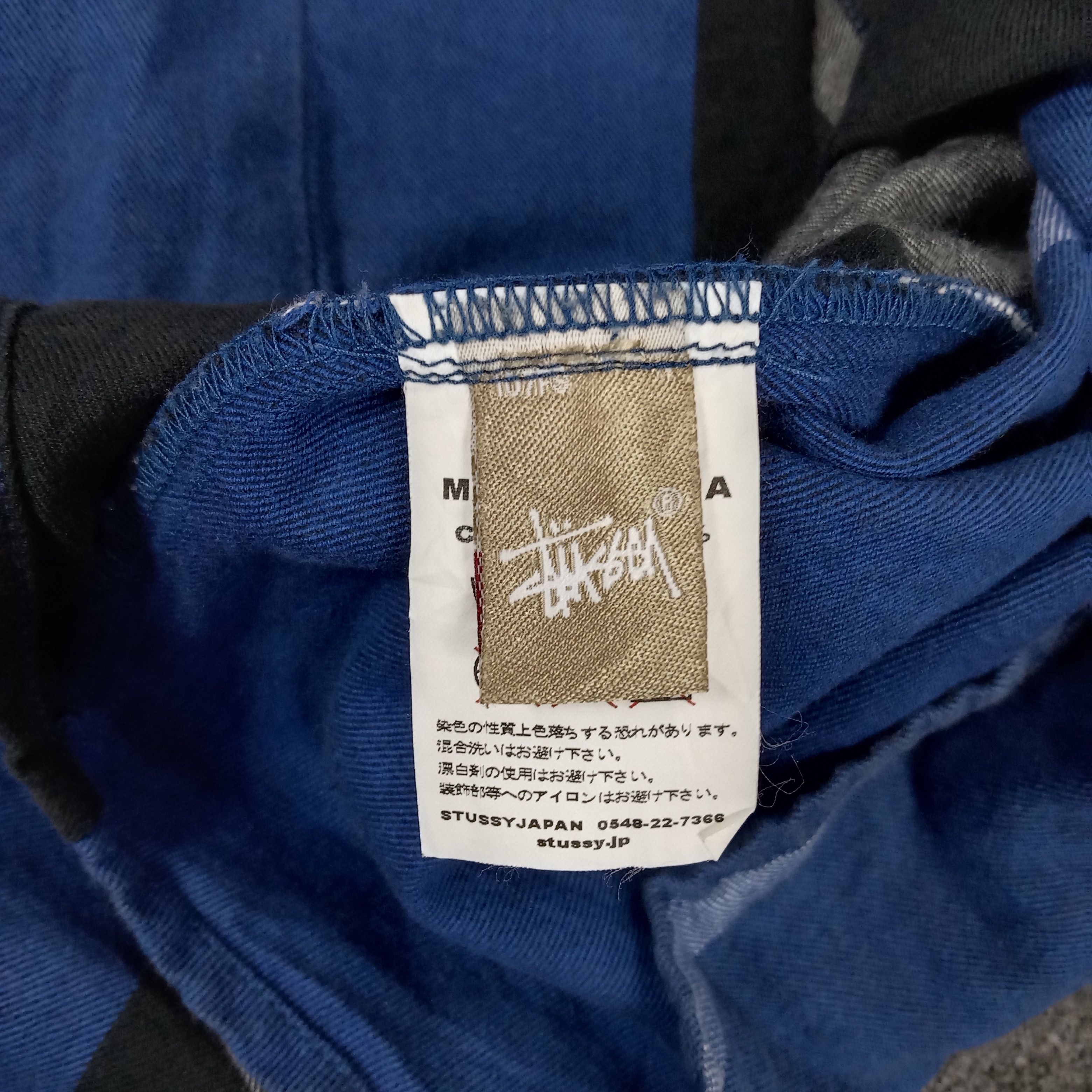 Stussy × Vintage Stussy American Streetwear Style Shirt Button Up Size US L / EU 52-54 / 3 - 7 Thumbnail