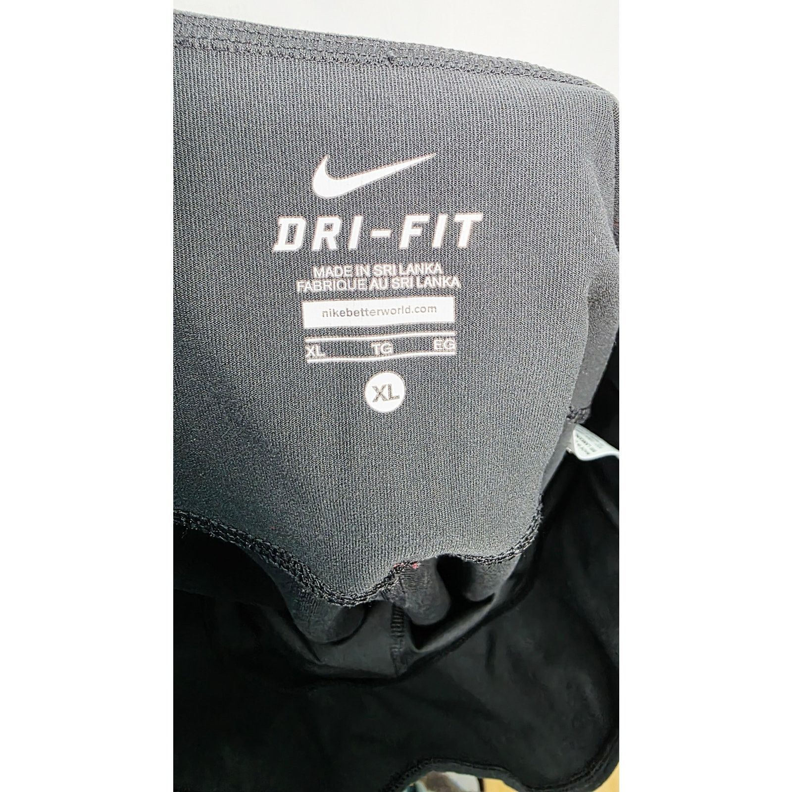 Nike Nike Black Dri Fit High Rise Leggings Athletic Size XL Size 34" / US 12 / IT 48 - 6 Thumbnail