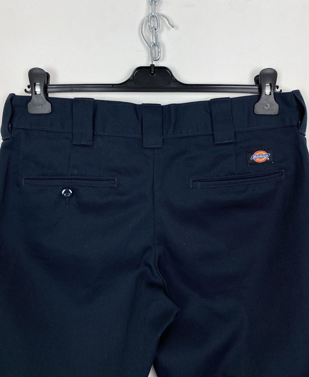 Vintage Y2K Dickies Slim Straight Casual Chino Pants Patch Logo Size US 32 / EU 48 - 2 Thumbnail