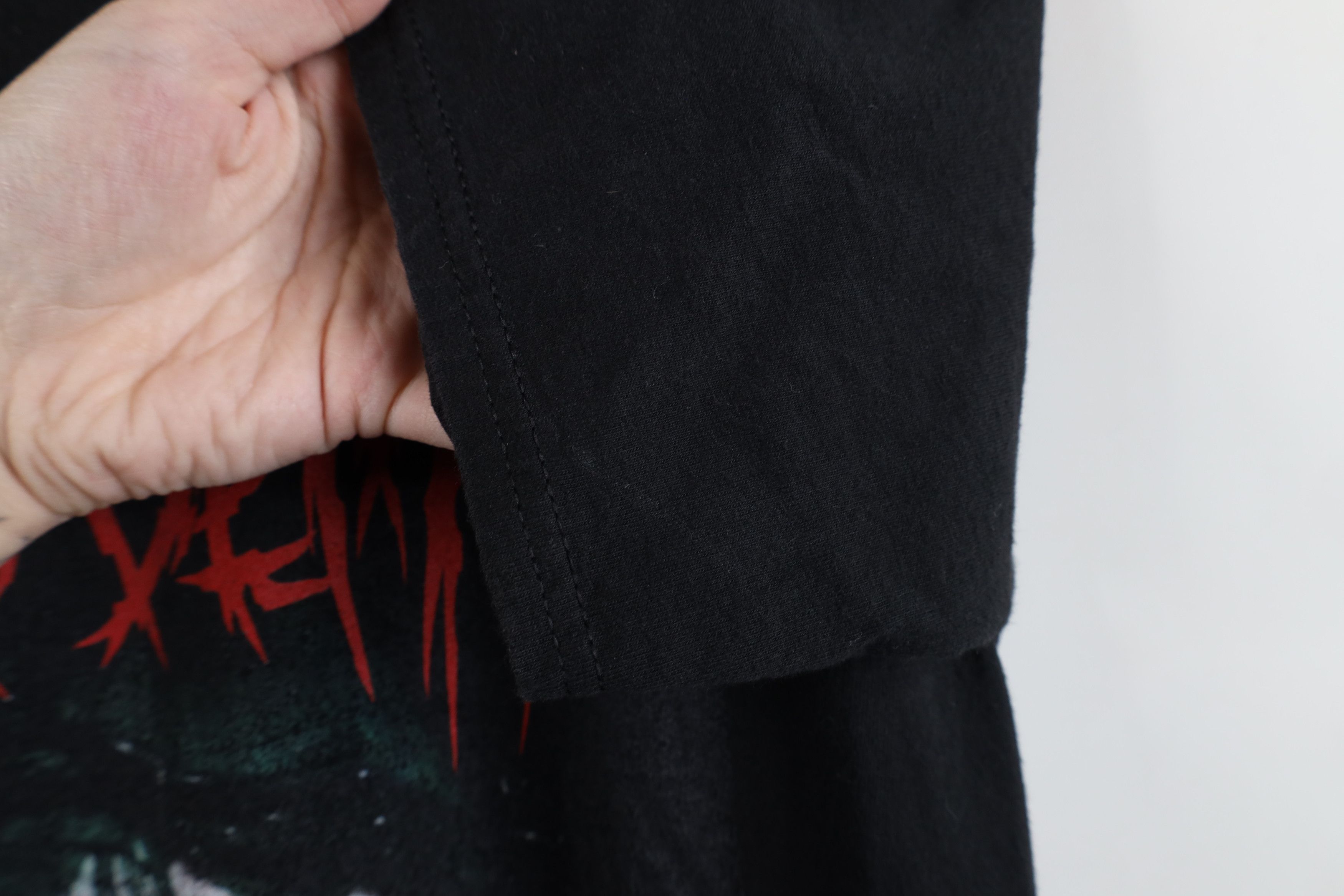 Vintage Vintage Streetwear Demon Metalcore Hard Rock Band T-Shirt Size S / US 4 / IT 40 - 7 Thumbnail