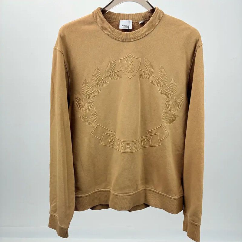 Burberry Burberry Men's Khaki Sweatshirt Size L Size US L / EU 52-54 / 3 - 1 Thumbnail