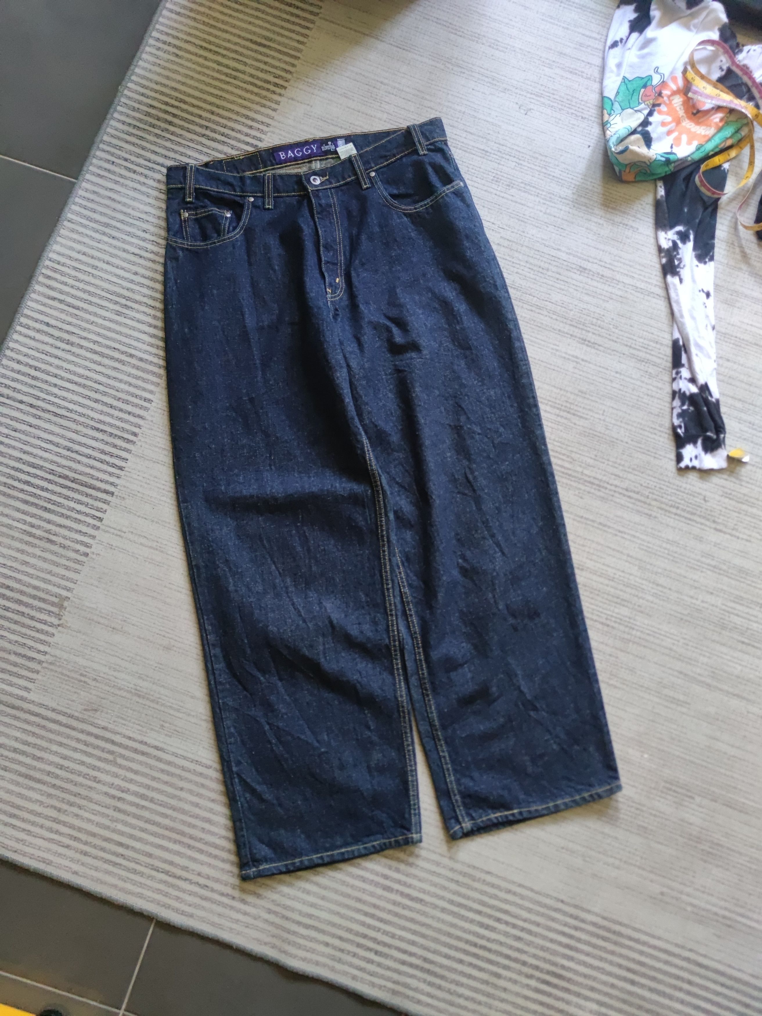 Levi's Vintage Levi's Strauss Silvertab Baggy Jean Made in USA Size US 39 - 8 Thumbnail