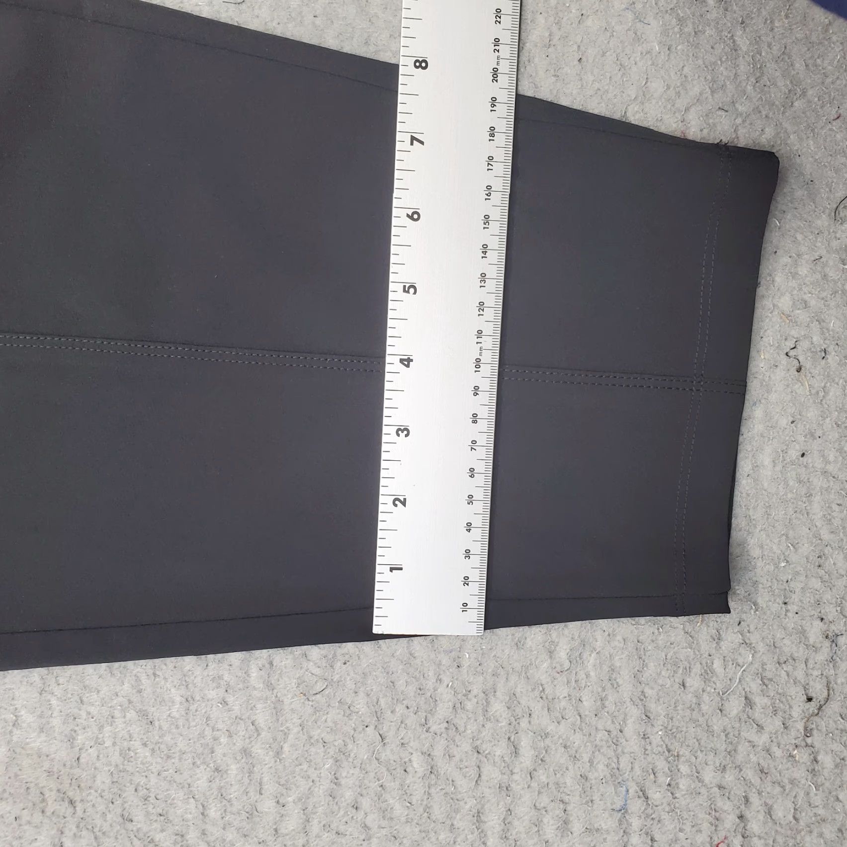 Lou & Grey Lou & Grey Sweatpants Womens Size L Black Stretch Drawstring Waist Straight Leg Size 36" / US 14 / IT 50 - 5 Thumbnail