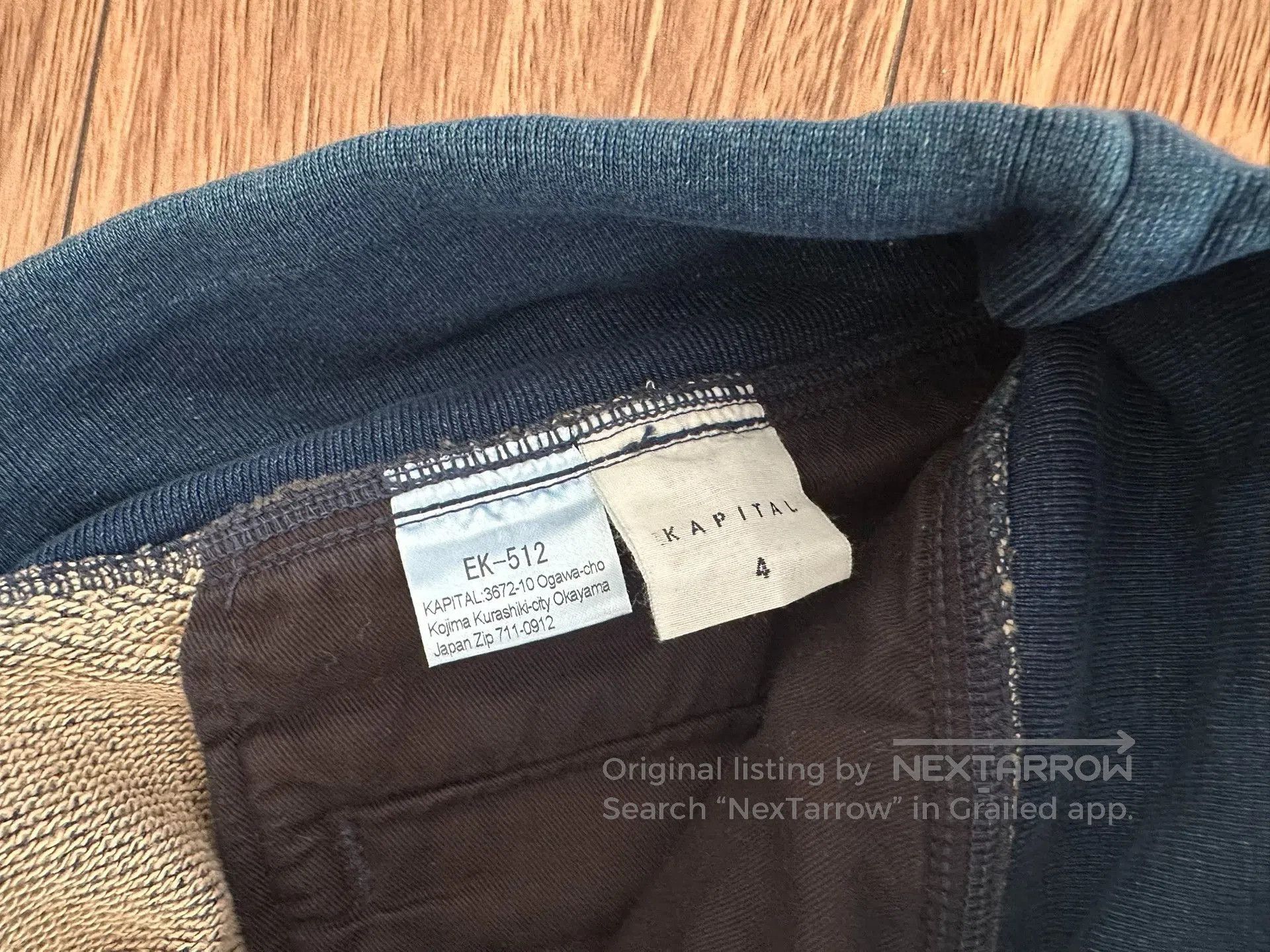 Kapital kapital vintage indigo casual pants. Size US 30 / EU 46 - 3 Thumbnail