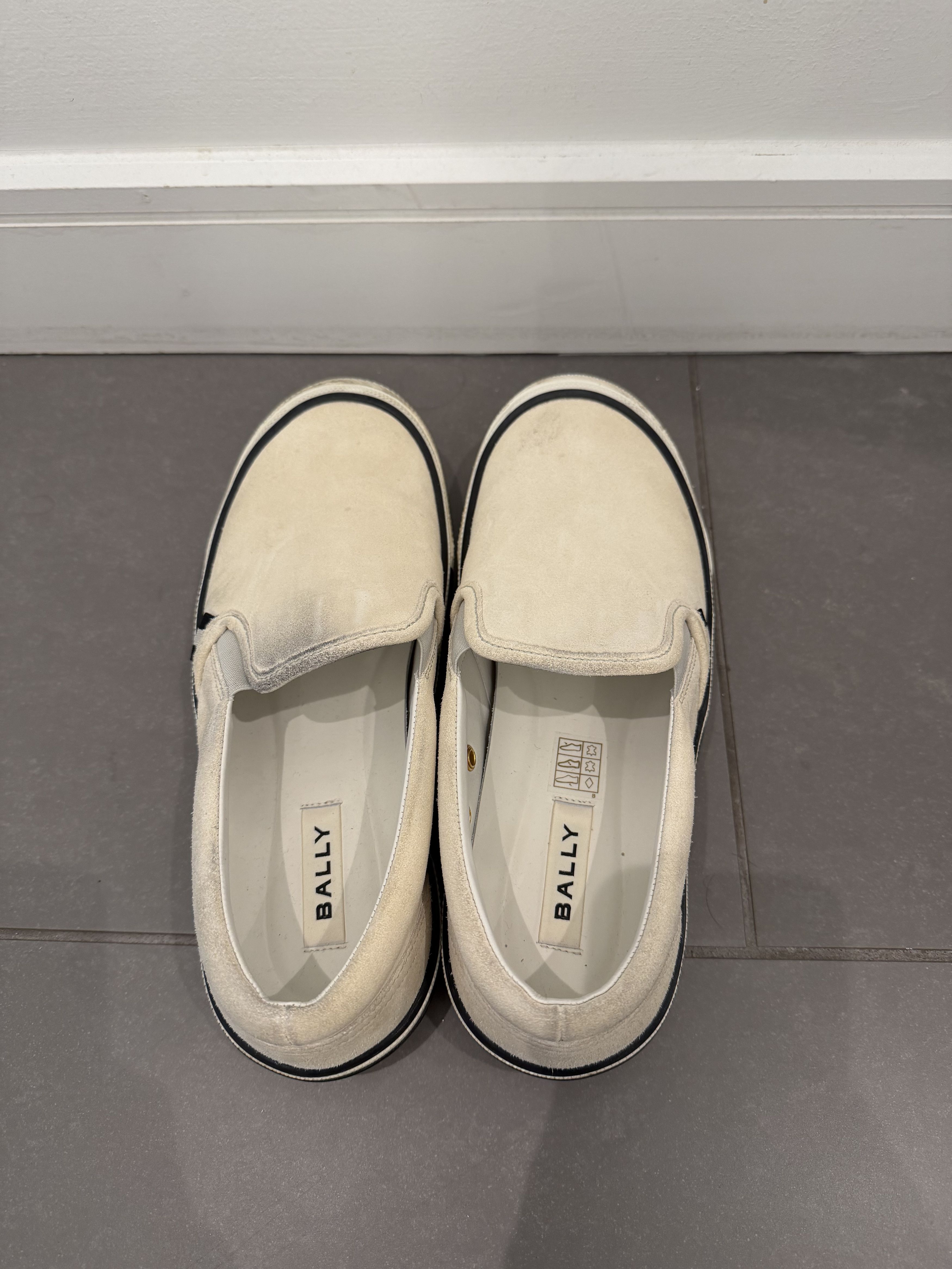 Bally Bally Slip-On Low-Top Suede Sneakers Size US 7 / EU 40 - 3 Thumbnail