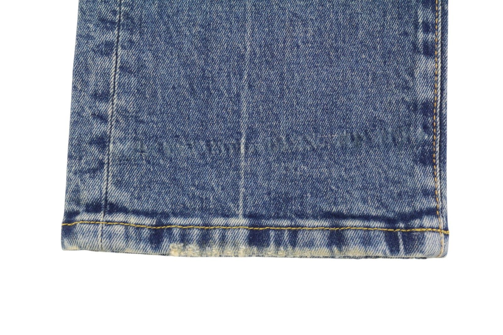 R13 BOY STRAIGHT 27 Ankle Cropped Washed Blue Kelly 84491 Size 27" / US 4 / IT 40 - 12 Thumbnail
