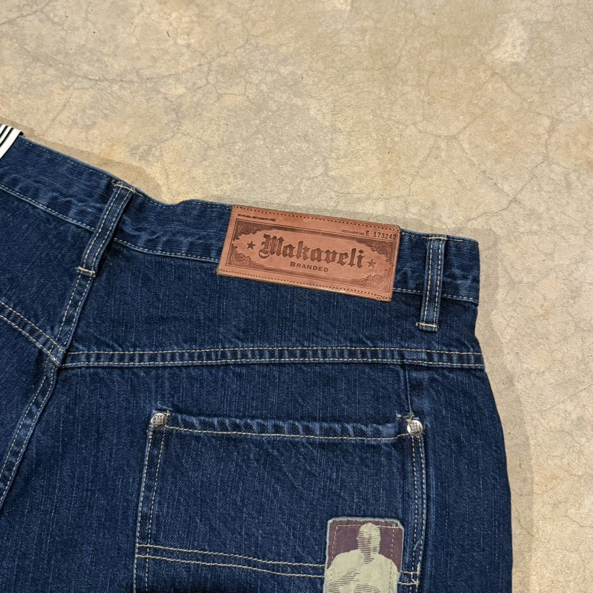 Makaveli Brand New Vtg 2000s Makaveli Tupac Baggy Jorts Y2K Skater Size US 40 / EU 56 - 13 Thumbnail