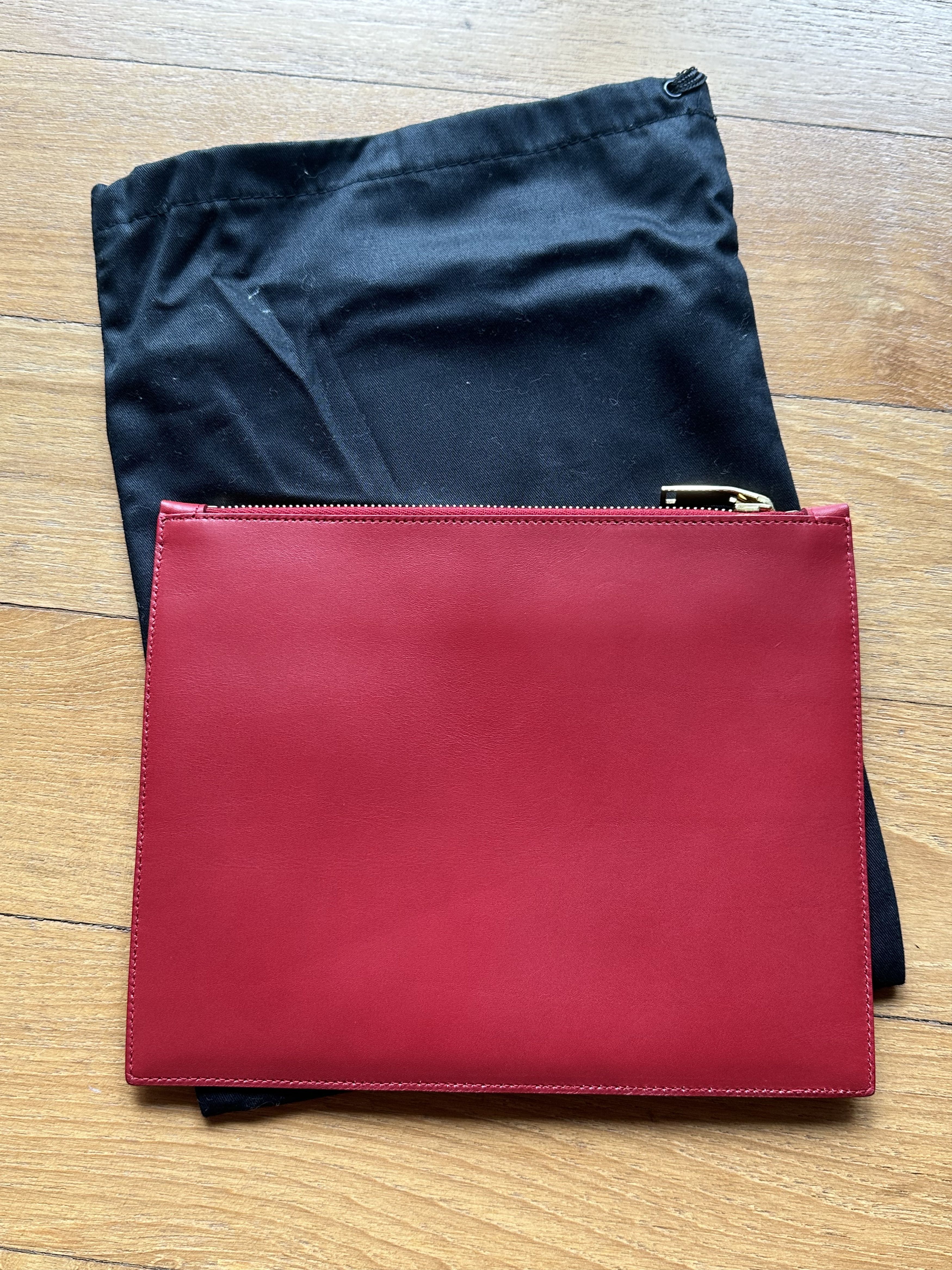 Yves Saint Laurent Yve Saint Laurent red clutch Size ONE SIZE - 2 Thumbnail