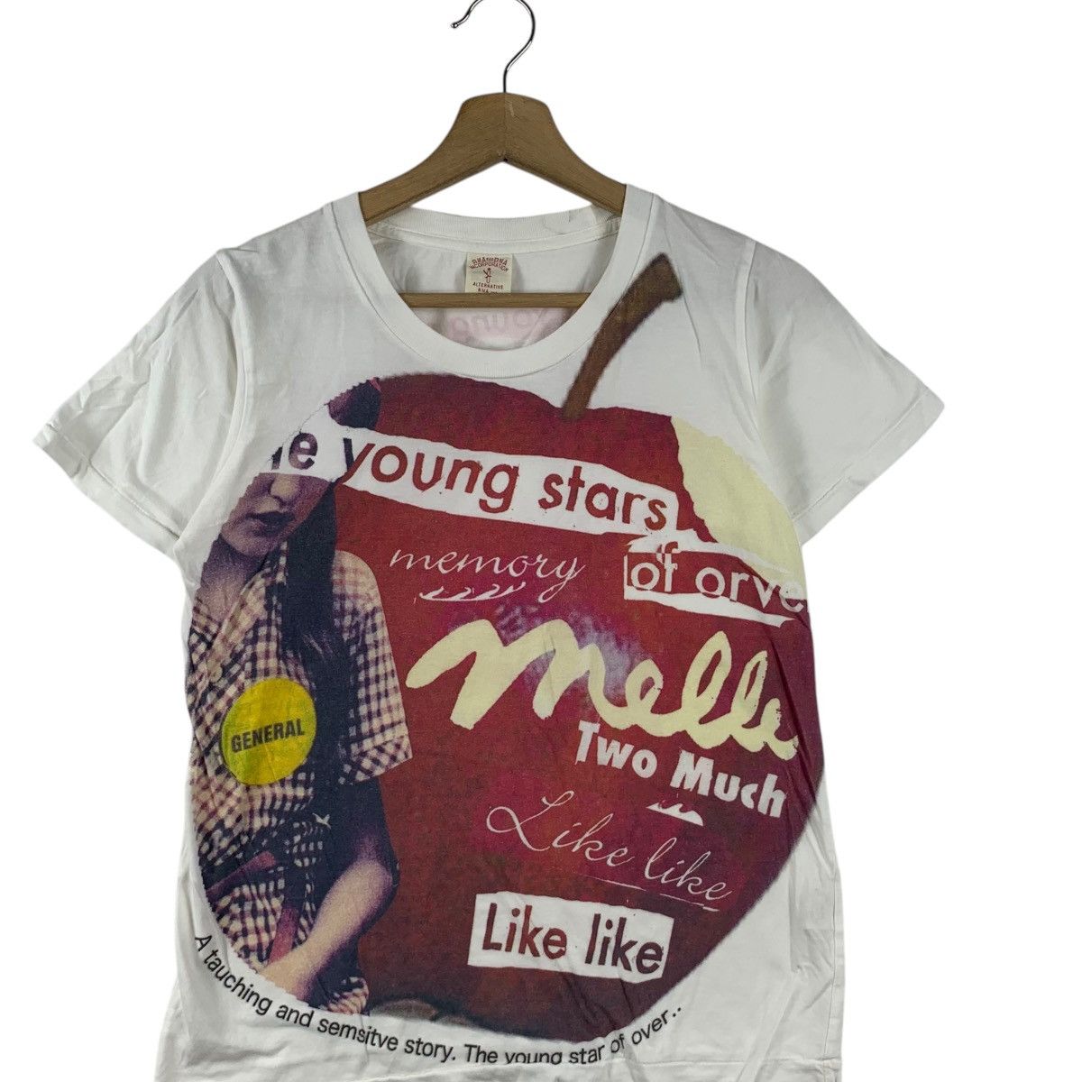Vintage Vintage RNA JAPAN The Young Star Melting Film Movie Tee Size M / US 6-8 / IT 42-44 - 3 Thumbnail