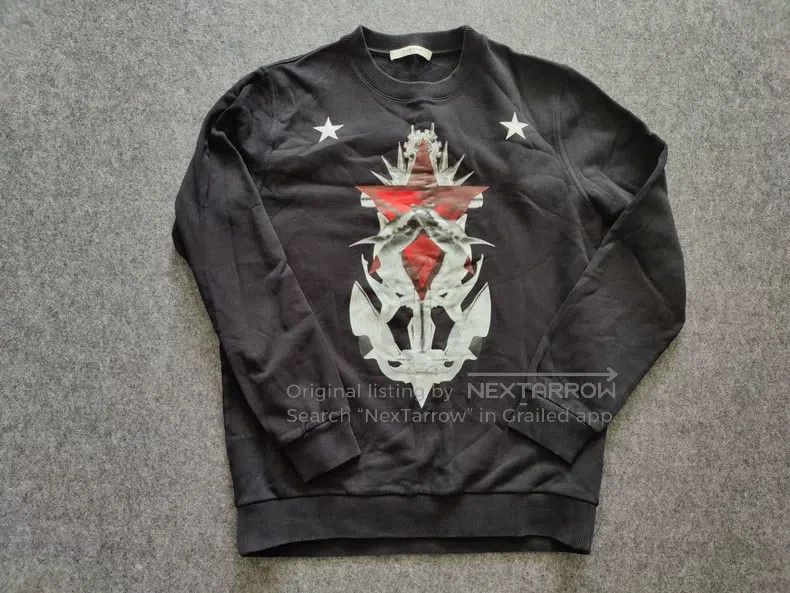 Givenchy Givenchy Printed Hoodie Size US M / EU 48-50 / 2 - 1 Thumbnail