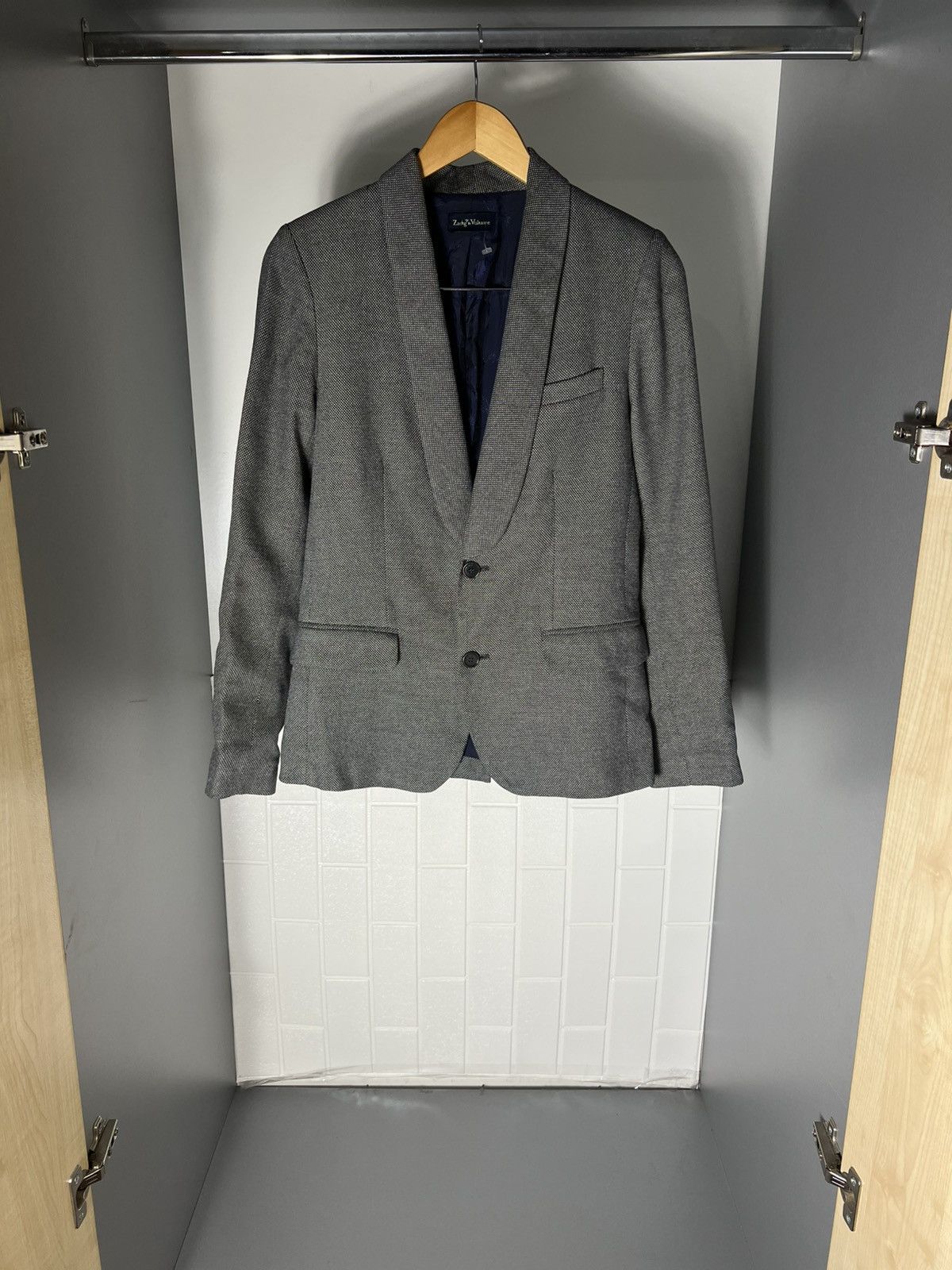 Zadig & Voltaire VINTAGE ZADIG & VOLTAIRE ITALIAN DESIGNER BLAZER SUIT CASUAL Size 44S - 1 Thumbnail