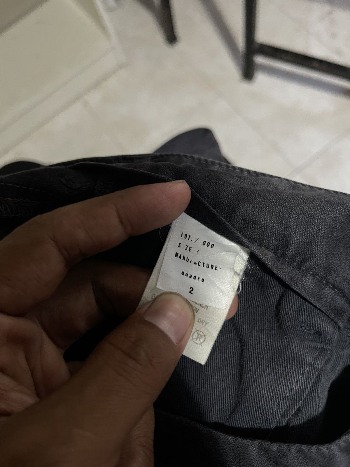 Japanese Brand Distressed Quadro Pants Size US 30 / EU 46 - 6 Thumbnail