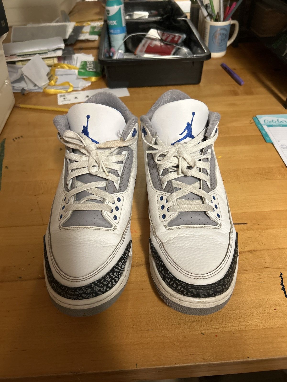 Jordan Brand Jordan 3 racer blue Size US 10 / EU 43 - 3 Thumbnail