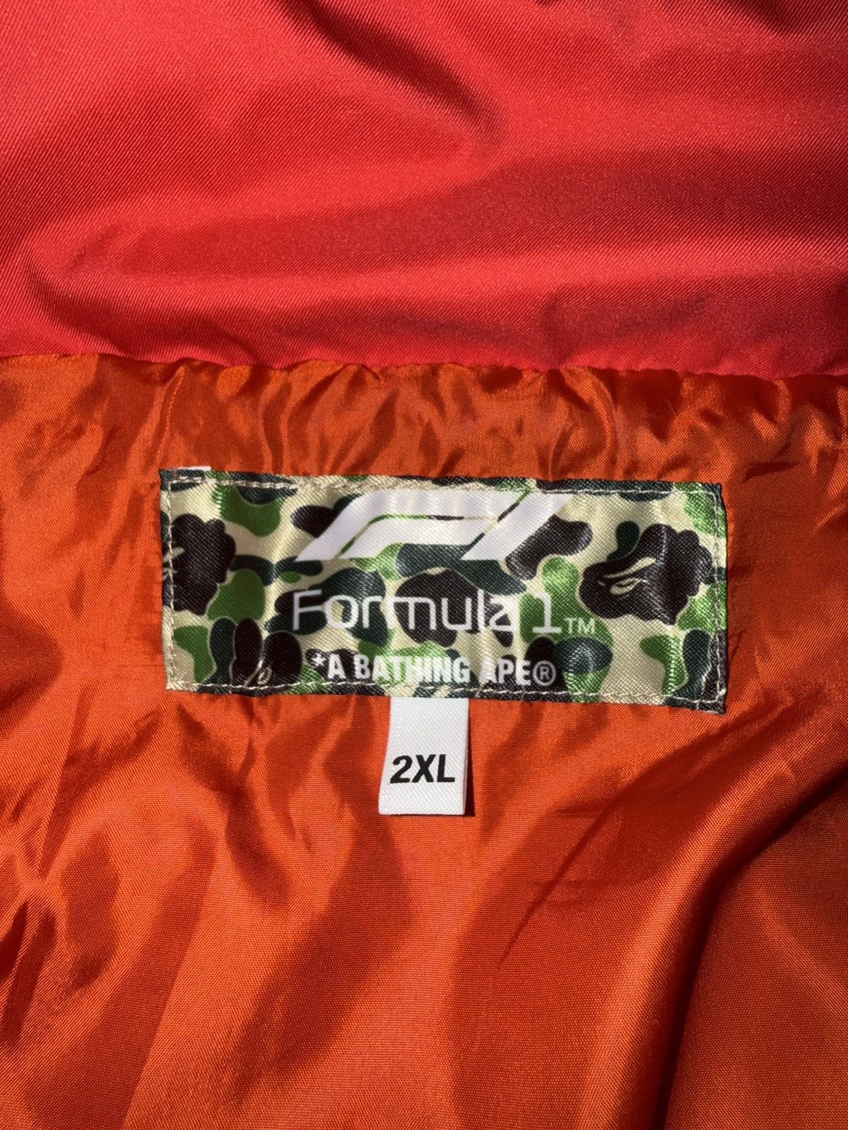 Bape BAPE x F1 1000 ABC Camo Racing Jacket Size US XXL / EU 58 / 5 - 10 Thumbnail