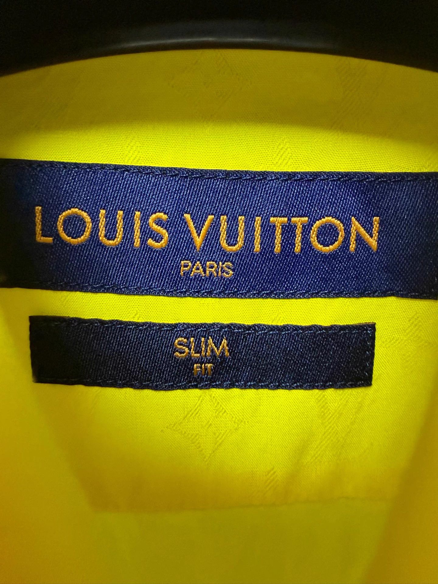 Louis Vuitton LV Men's All Over Monogram Long Sleeve Shirt Size XS Size US XS / EU 42 / 0 - 3 Thumbnail