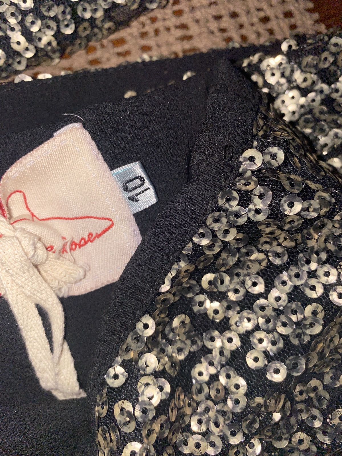 Other NATIVE ROSE SEQUIN EMBELLISHED MINI SKIRT SZ 10 Size 32" / US 10 / IT 46 - 11 Thumbnail
