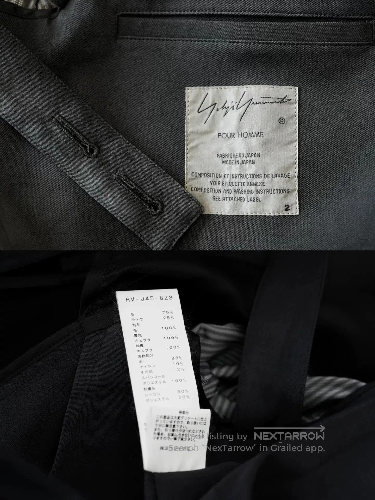 Yohji Yamamoto Yohji Yamamoto Dual. Size US M / EU 48-50 / 2 - 9 Thumbnail