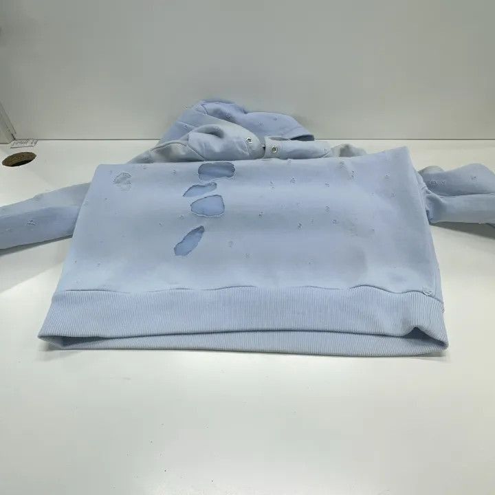 Givenchy Givenchy Givenchy Distressed Hoodie with Logo -2507 Size US XS / EU 42 / 0 - 5 Thumbnail