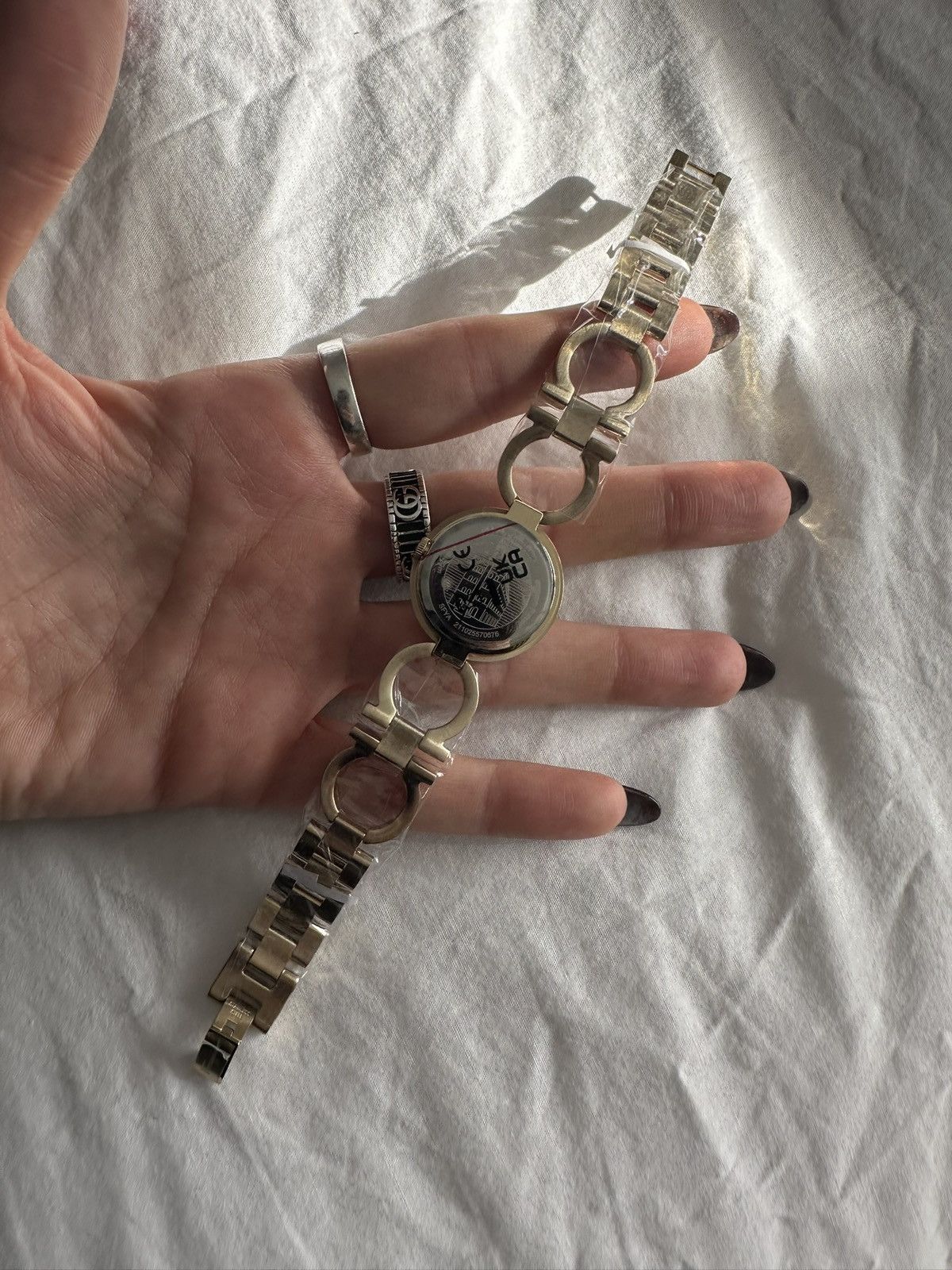Salvatore Ferragamo Salavtore Ferragamo Gold Watch Size ONE SIZE - 5 Thumbnail