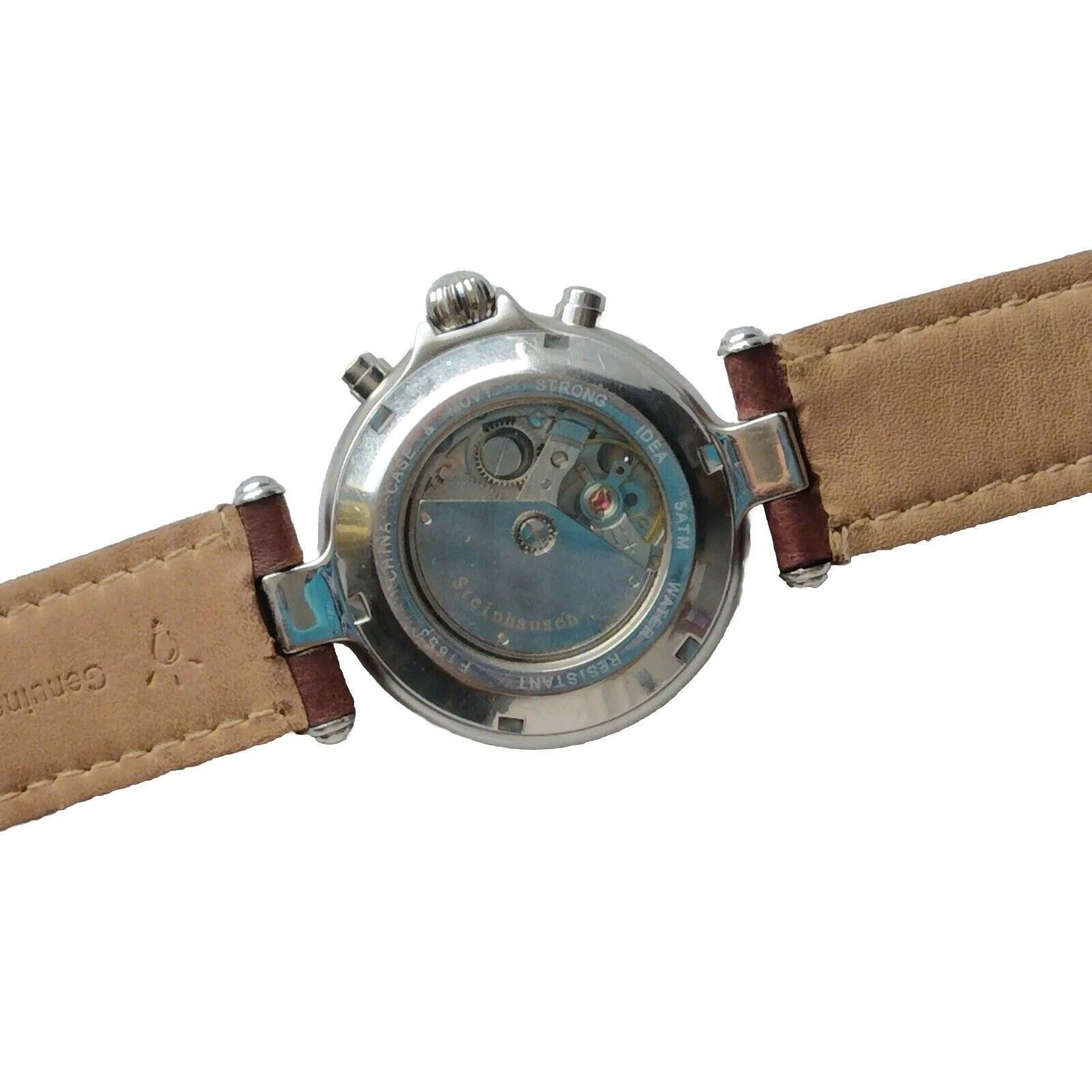 The Unbranded Brand Mens Steinhausen Automatic Wrist Watch F1653 Chronograph Size ONE SIZE - 11 Thumbnail