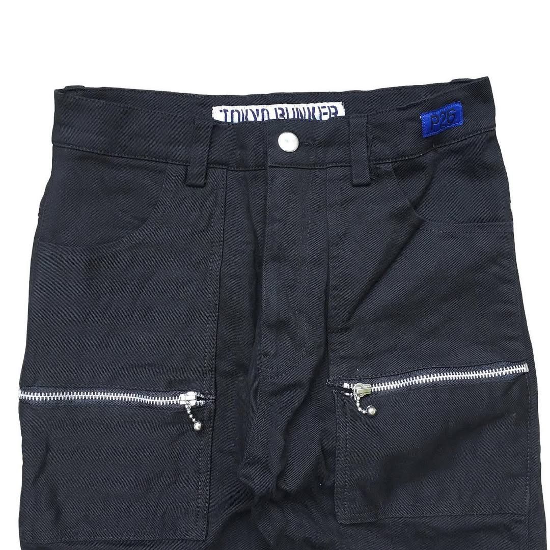 Japanese Brand Tokyo Punker Multi Zipper Cargo Jeans Size US 28 / EU 44 - 2 Thumbnail