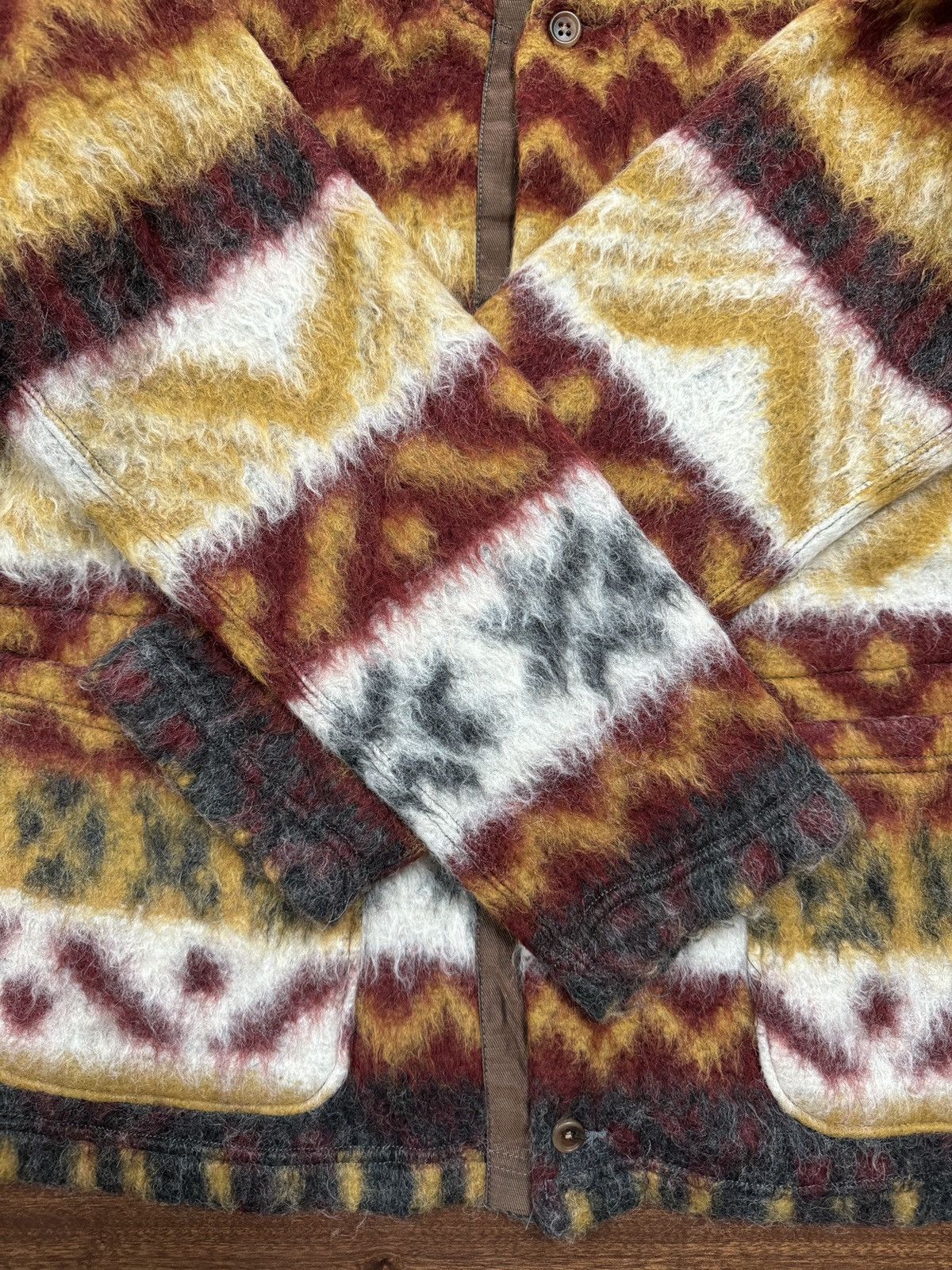 Engineered Garments Engineered Garments Fair Isle Mohair Button Cardigan Size US S / EU 44-46 / 1 - 6 Thumbnail