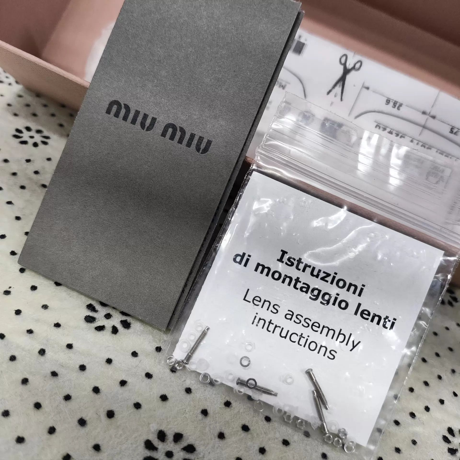 Miu Miu MIU MIU Frameless Eyeglasses Double Logo Temples Size ONE SIZE - 5 Thumbnail