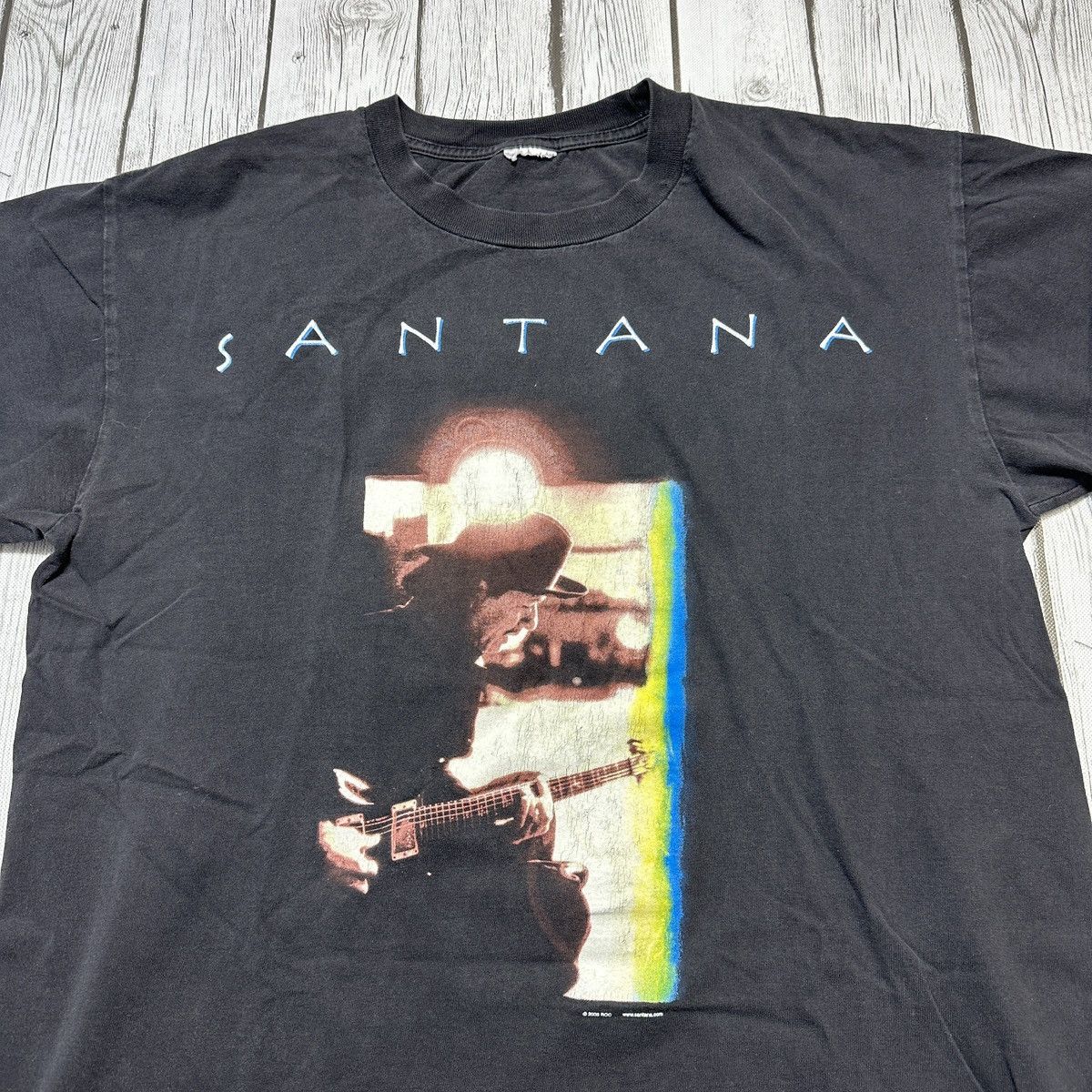 Band Tees Vintage Santana Shaman tee Size US L / EU 52-54 / 3 - 3 Thumbnail