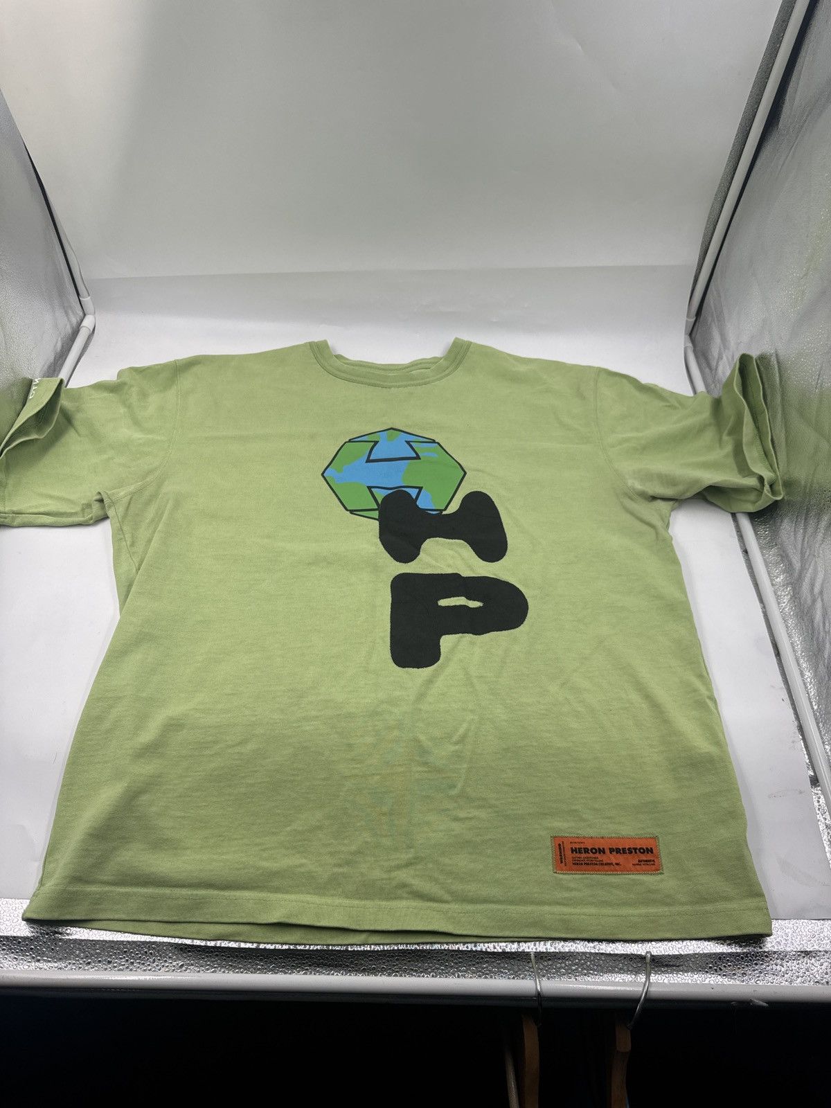Heron Preston Spray Globe Tee