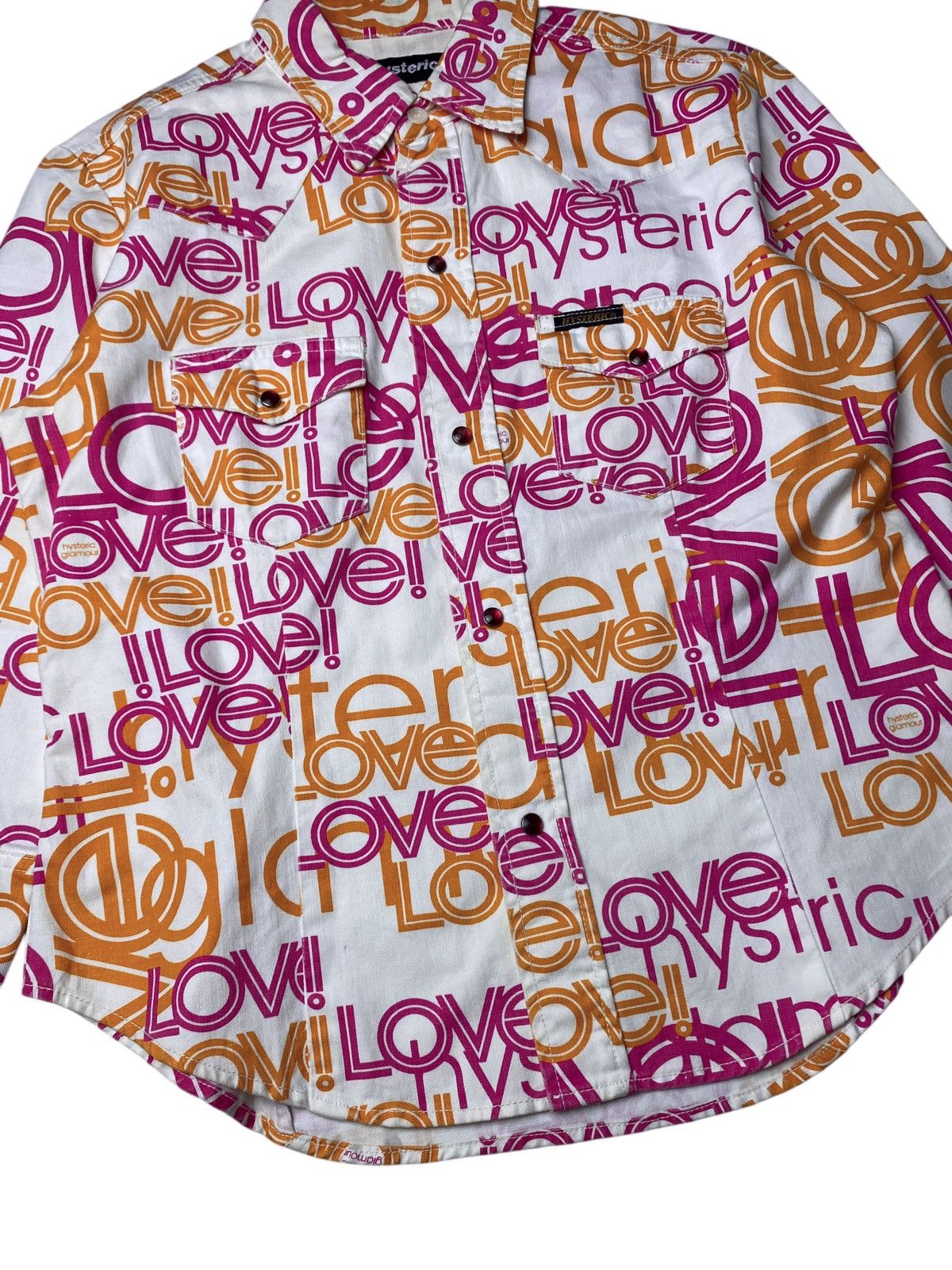 Hysteric Glamour 2000's Hysteric Glamour Love Shirts Size US S / EU 44-46 / 1 - 6 Thumbnail