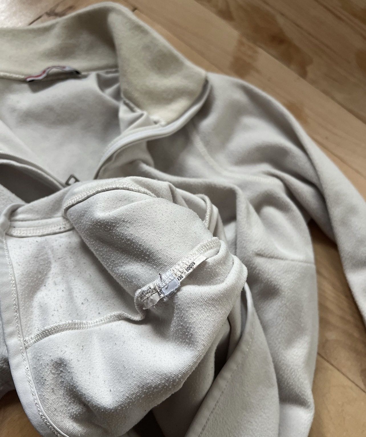 Prada × Vintage Prada fleece brown tab Vintage logo Size M / US 6-8 / IT 42-44 - 6 Thumbnail