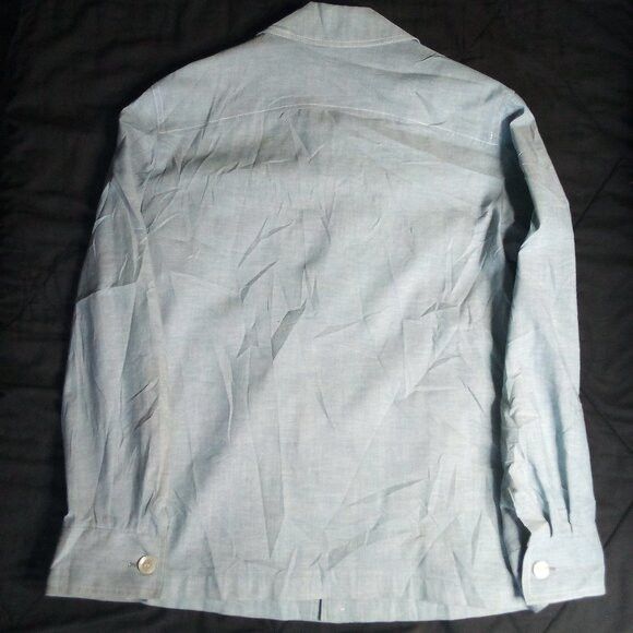 Other Vintage MacMan Manchester Chambray 4 Pocket Work Wear Shirt Size US L / EU 52-54 / 3 - 5 Thumbnail