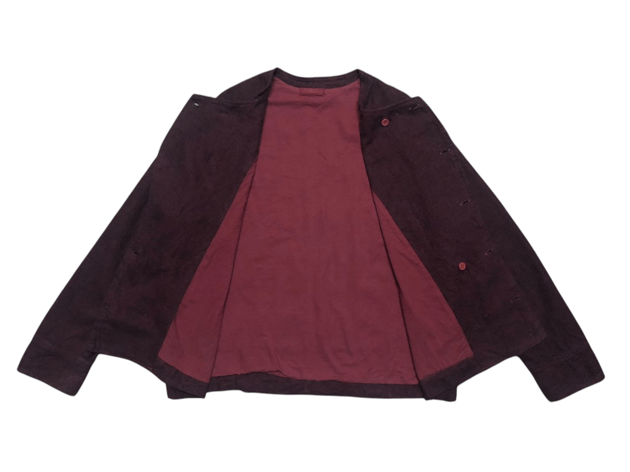 CP Shades × Vintage CP Shades Red Bistro Double Barreled Button Blazer Jacket Size L / US 10 / IT 46 - 3 Thumbnail