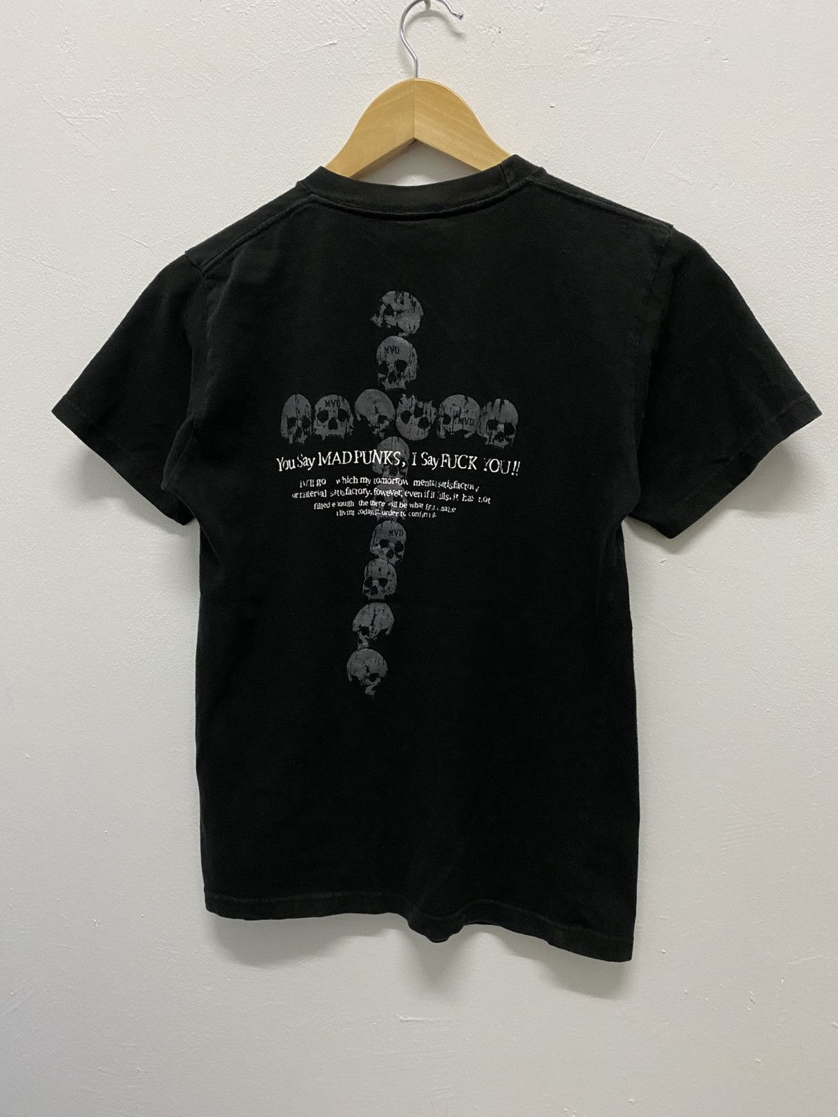 Japanese Brand Mad Punk-JapaneseBrand Distressed Skull Seditionaries Tshirt Size US XS / EU 42 / 0 - 6 Thumbnail
