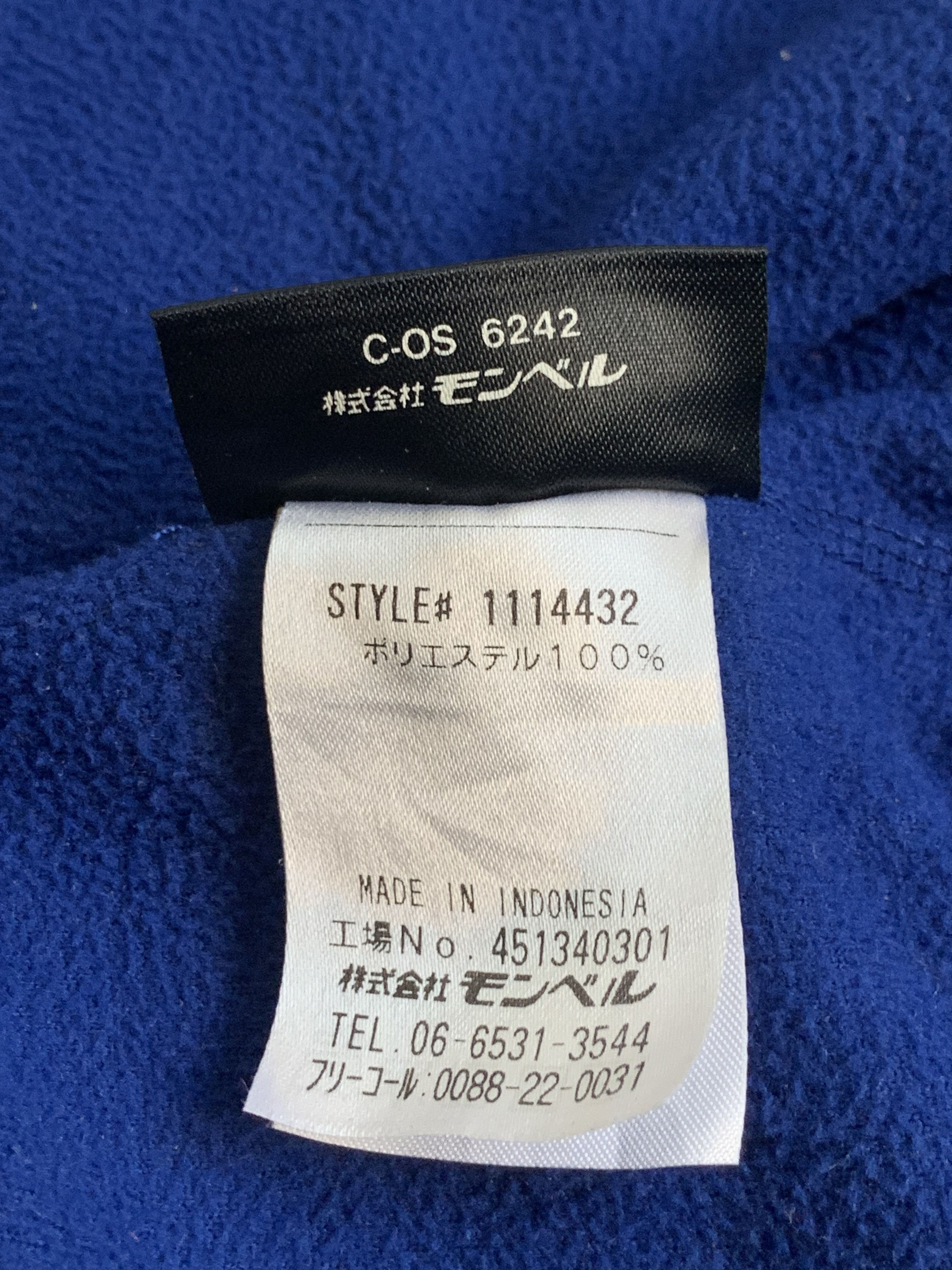 Montbell Rare Design Mont-Bell Zipper Fleece Sweater Size XL / US 12-14 / IT 48-50 - 6 Thumbnail