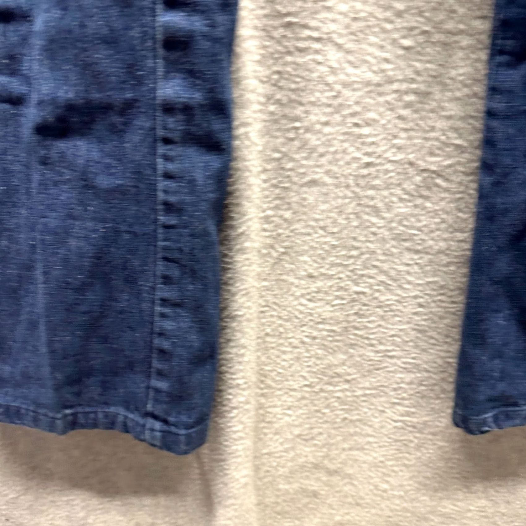 Denime VINTAGE H.I.S. Jeans Adult W 28 L 30 Blue Denim Pants Cotton Zip 70s 80s Size US 28 / EU 44 - 6 Thumbnail