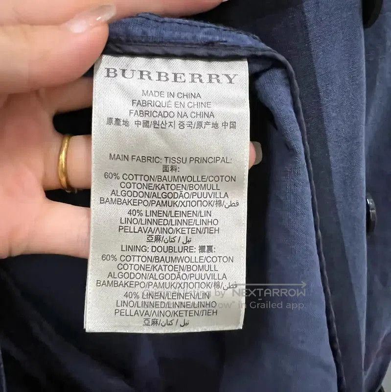 Burberry Burberry Multicolor Mid-Length Coat for Women. Size XXS / US 00 / IT 34 - 3 Thumbnail