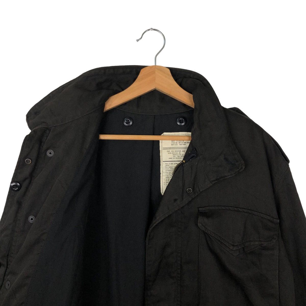 Alpha Industries VINTAGE CHORE WORK JACKET CARGO POCKET ALPHA INDUSTRIES USA Size US M / EU 48-50 / 2 - 9 Thumbnail