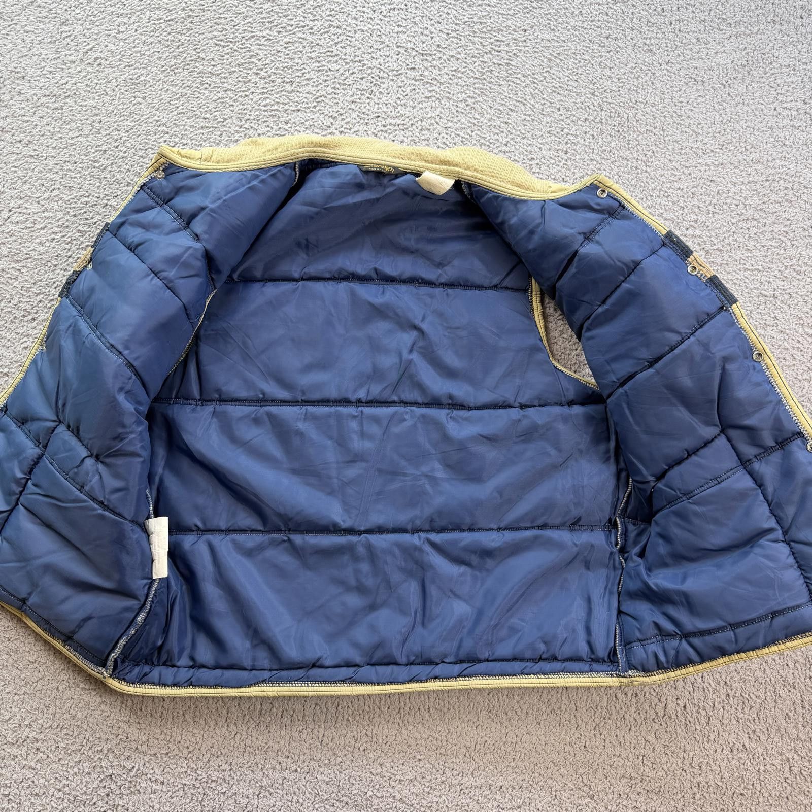 Sovereign Code Vintage 70s Sovereign Puffer Vest Yellow USA Made Mens M Size US M / EU 48-50 / 2 - 4 Thumbnail