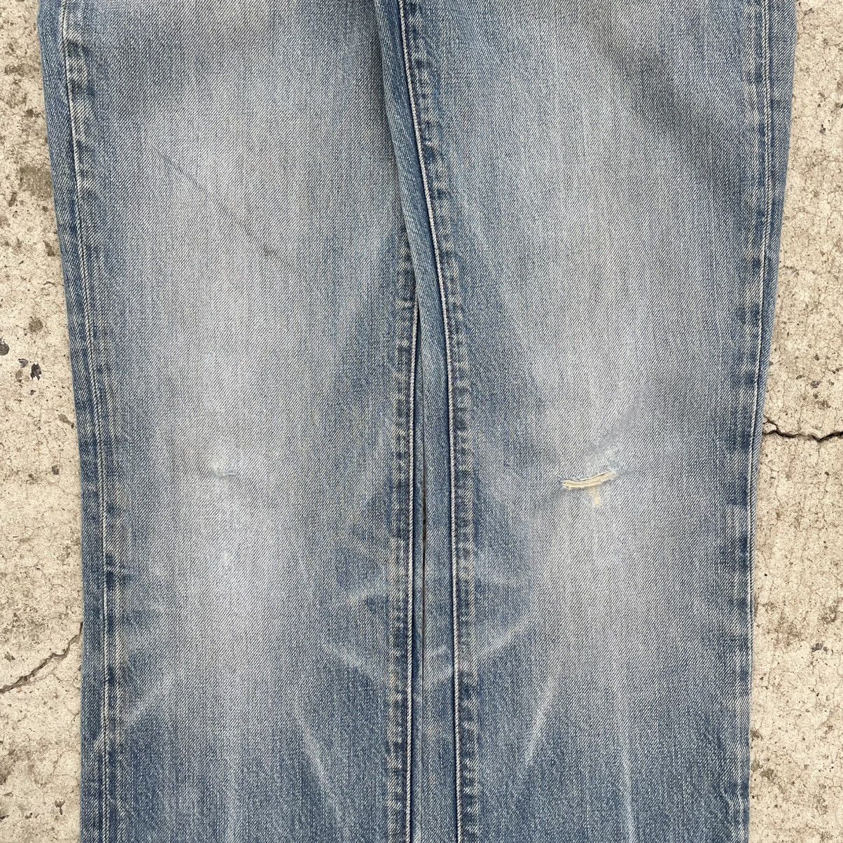 Replay Vintage Women’s Replay Jeans Size W29xL32 Straight Y2K 00s Size 29" - 4 Thumbnail