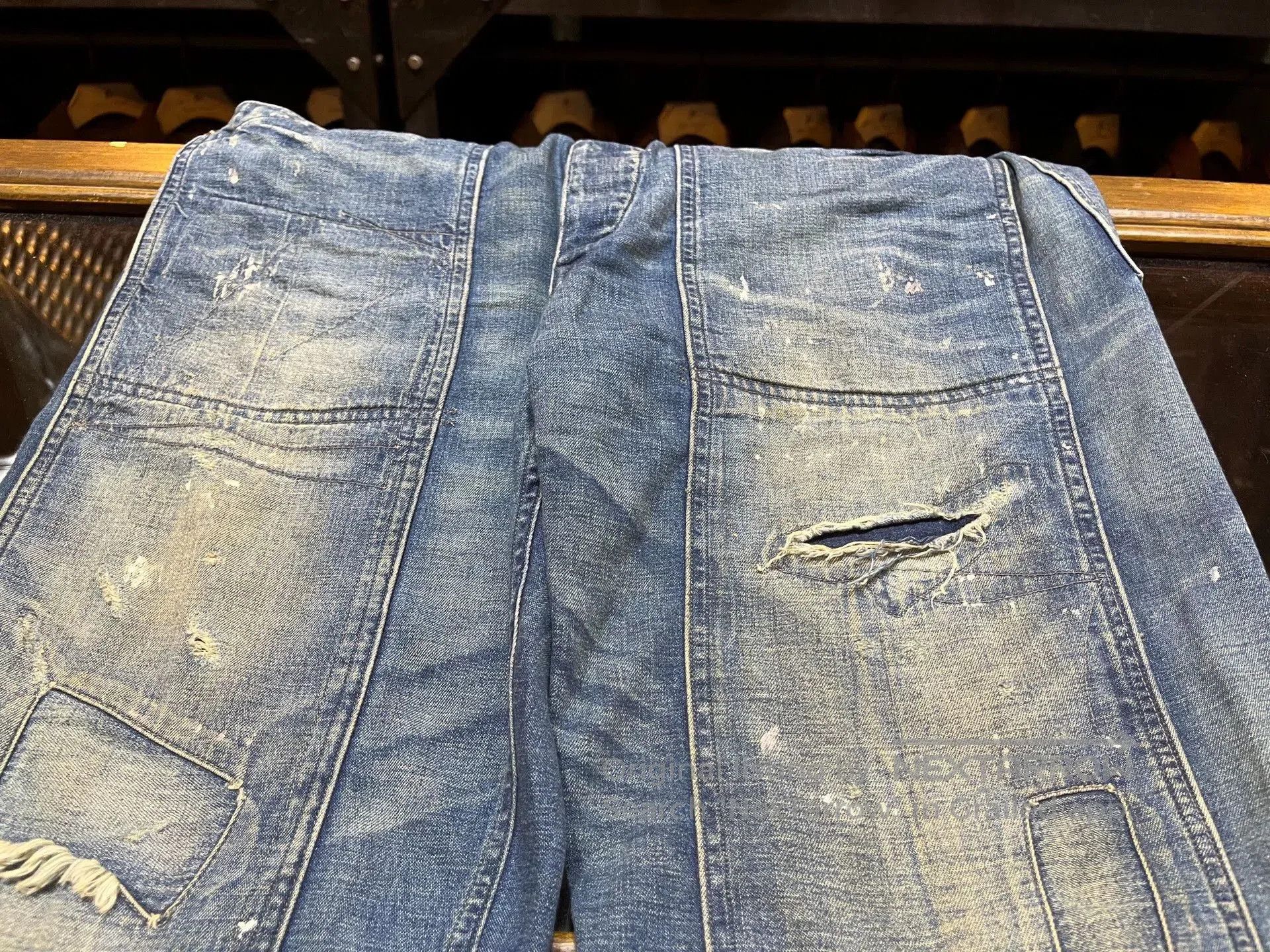 RRL Ralph Lauren rrl vintage patchwork work pants. Size US 31 - 4 Thumbnail
