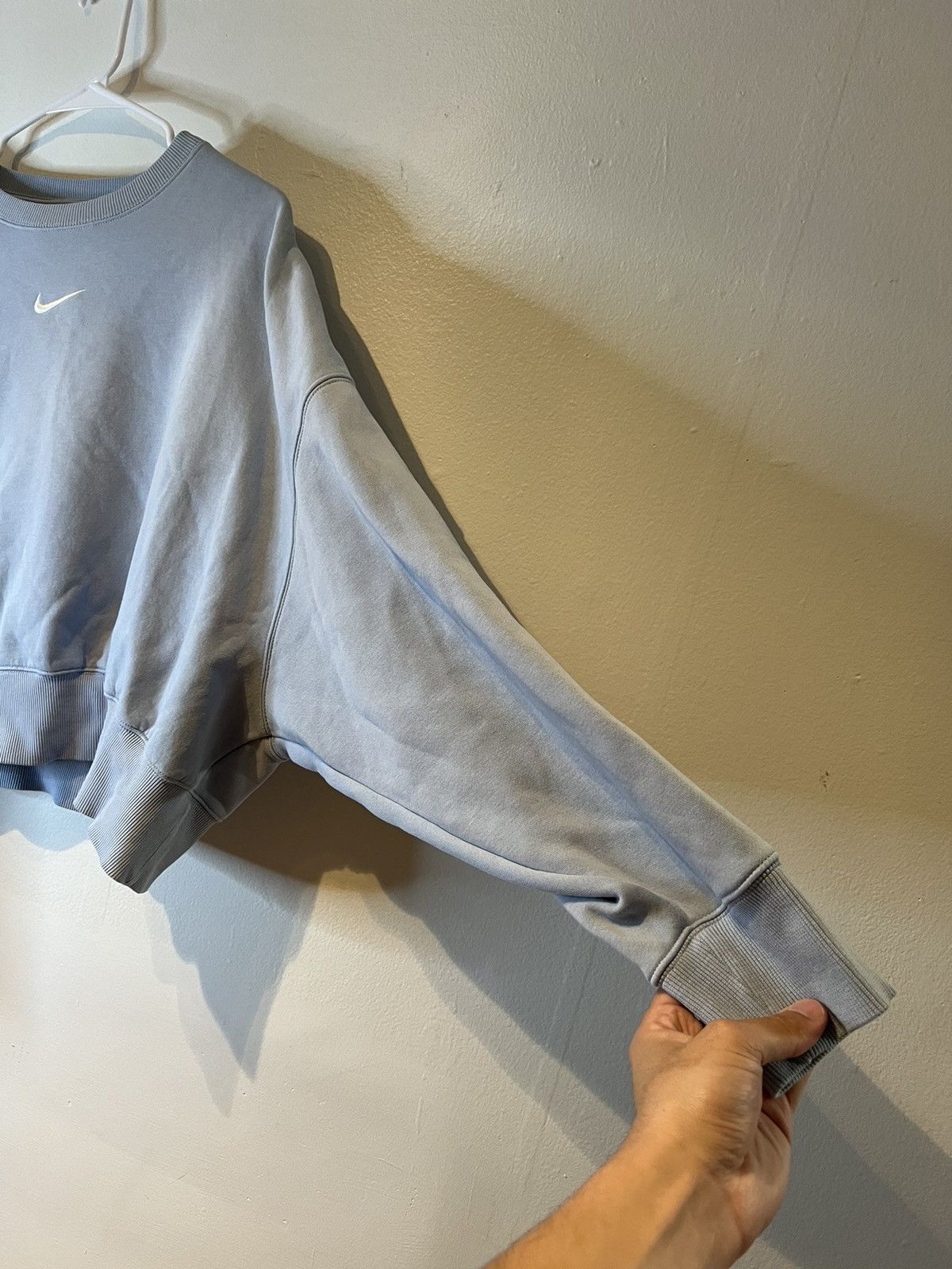 Nike Nike Sweatshirt Womens S Crew Neck Long Sleeve Oversized Size S / US 4 / IT 40 - 2 Thumbnail