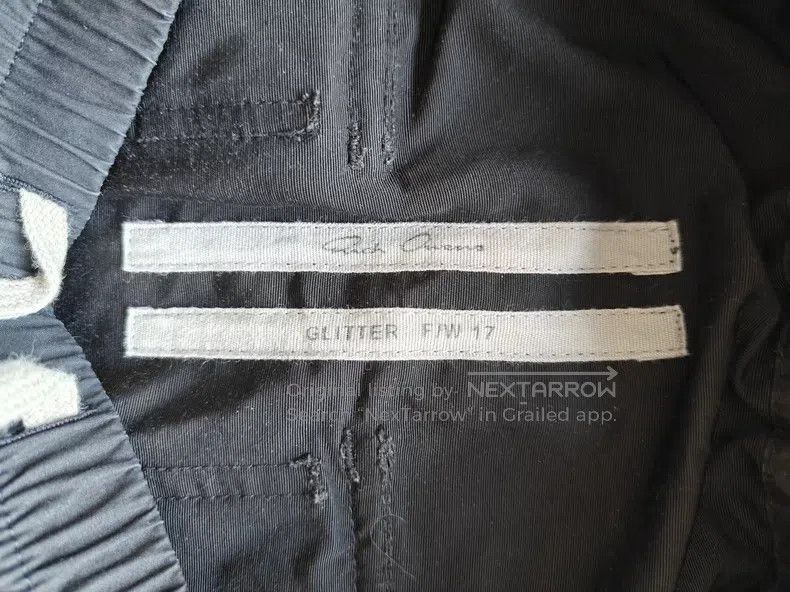 Rick Owens RICK OWENS Men's seven-eightths pants Size US 32 / EU 48 - 4 Thumbnail